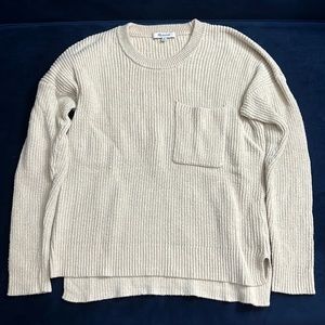 Cozy cream/beige Madewell sweater size XS